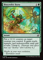 Biosynthic Burst