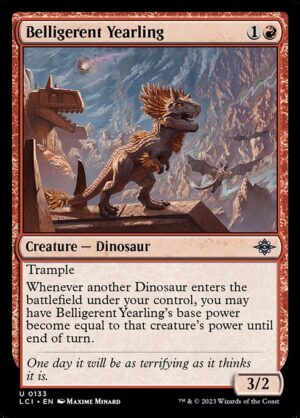 Belligerent Yearling [LCI] (Foil)