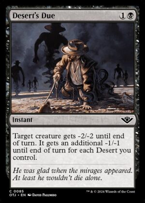 Desert’s Due [OTJ]
