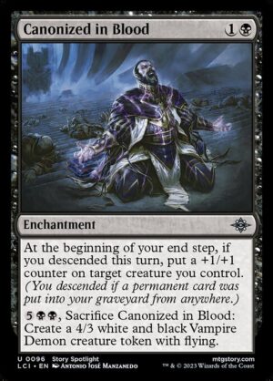 Canonized in Blood [LCI]
