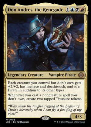 Don Andres, the Renegade [LCC] (Foil)