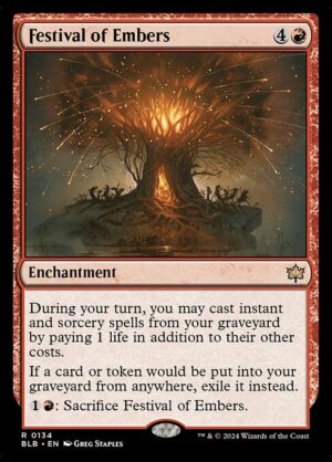 Festival of Embers [BLB] (Foil)