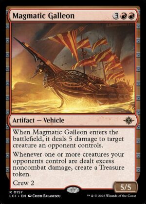 Magmatic Galleon [LCI] (Foil)