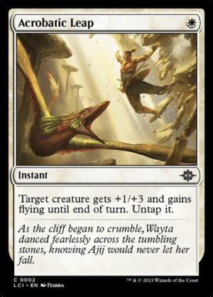 Acrobatic Leap [LCI]