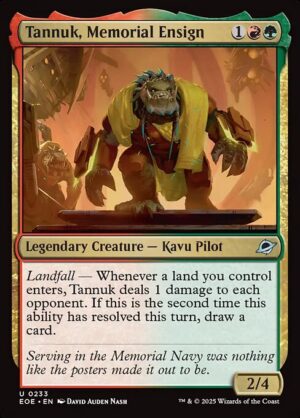 Tannuk, Memorial Ensign [EOE]
