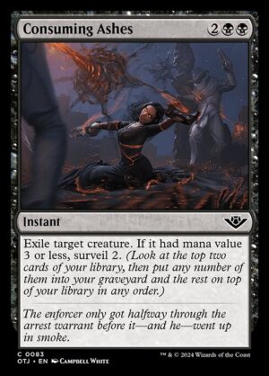Consuming Ashes [OTJ]