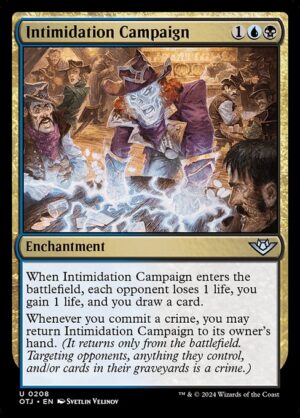 Intimidation Campaign [OTJ]