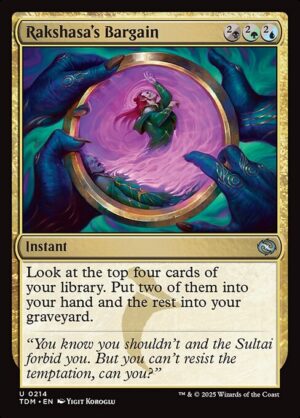 Rakshasa’s Bargain [TDM] (Foil)