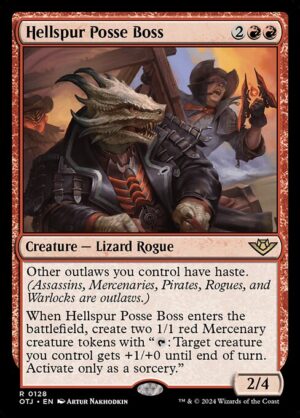Hellspur Posse Boss [OTJ] (Foil)