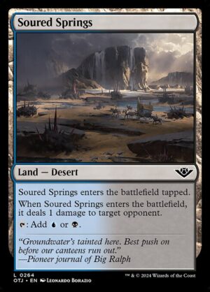 Soured Springs [OTJ]
