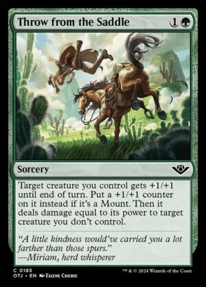 Throw from the Saddle [OTJ]