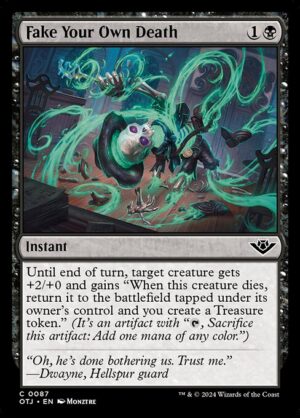 Fake Your Own Death [OTJ]