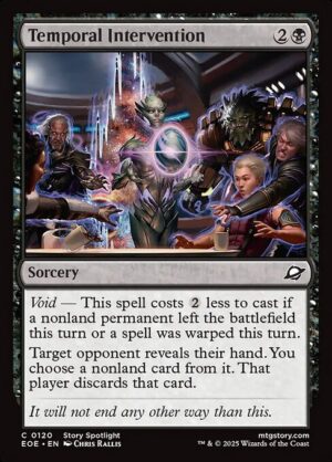 Temporal Intervention [EOE]