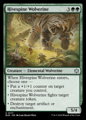 Hivespine Wolverine [BLB]
