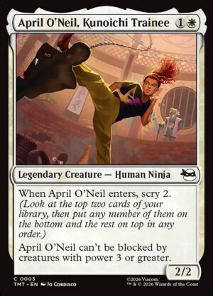 April O’Neil, Kunoichi Trainee [TMT]