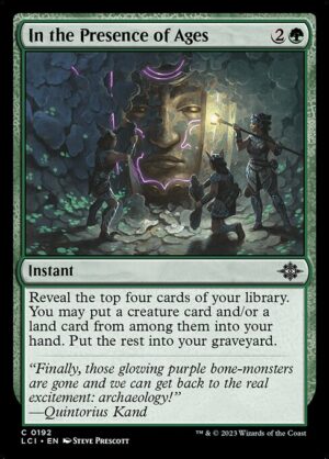 In the Presence of Ages [LCI]