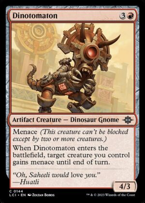 Dinotomaton [LCI]
