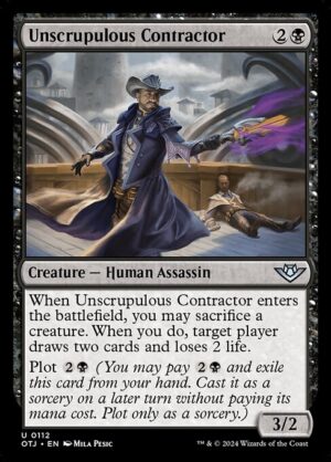 Unscrupulous Contractor [OTJ]