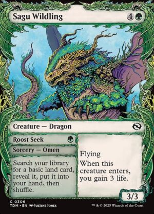 Sagu Wildling // Roost Seek [TDM]