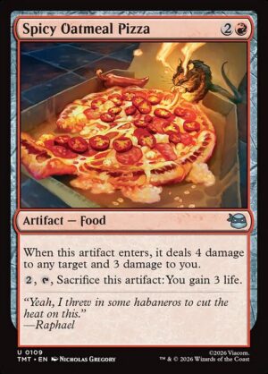 Spicy Oatmeal Pizza [TMT]