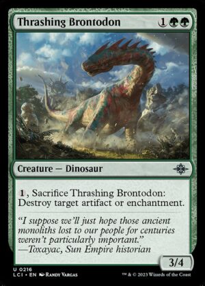 Thrashing Brontodon [LCI]