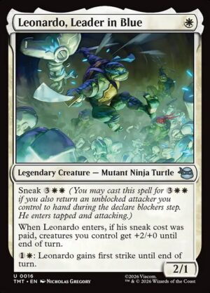 Leonardo, Leader in Blue [TMT]