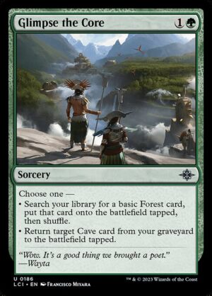 Glimpse the Core [LCI]